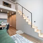 Lägenhet Brand New Urban Lofts By Reside Baltic Vilnius