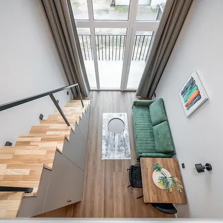 Lägenhet Brand New Urban Lofts By Reside Baltic